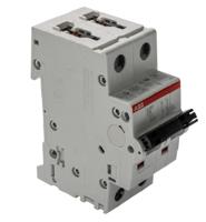 2cds252001r0061-s202-d6 ABB System Pro M Compact S200 MCB, 2P, 6A Curve D, 400V AC, 125V DC, 10 kA Breaking Capacity