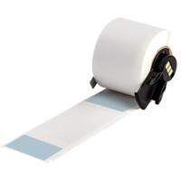 m6-33-427-bl Brady B-427 Blue, Transparent Label, 38.10mm Width, 25.40mm Height, 100 Qty