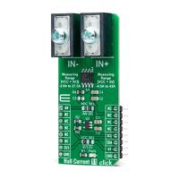 mikroe-4797 MikroElektronika Hall Current 11 Click Hall Effect Sensor Add On Board for TMCS1108A2U MikroBus