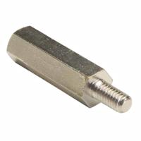 r30-3003002 HARWIN Threaded Standoff, M3 x 0.5 Thread, 30mm Body, Brass, Male/Female, 6mm Stud