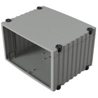 077001040 Rose Wavetronic Series Silver Aluminium Desktop Enclosure, 268 x 324 x 193.5mm