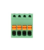 1881341 Phoenix Contact, 2.5mm Pitch, FK-MC 0.5/4-ST-2.5, 4 Way, , Pluggable Terminal Block, Plug, Cable Mount, Spring Cage