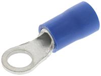 fvws2-5 JST, FV Insulated Ring Terminal, 5mm Stud Size, 1mm² to 2.6mm² Wire Size, Blue