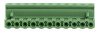1757103 Phoenix Contact, 5.08mm Pitch, MSTB 2.5/11-ST-5.08, 11 Way, Pluggable Terminal Block, Plug, Cable Mount, Screw