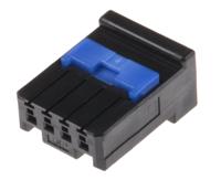 04cpt-b1-2a JST, CPT Automotive Connector Socket Black Surface Mount 4 Way, Crimp Termination 04CPT-B1-2A