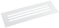 2543235 Rittal Grey Steel Vent Grille, Parallel Slat, 110 x 330mm