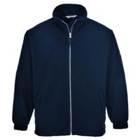 f285narxxxl Portwest F285 Navy 100% Polyester Fleece Jacket Double Extra Large