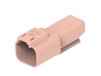 dt04-2p-tn09 TE Connectivity, DT04-2P Automotive Connector Plug Brown Cable 2 Way, Cable Termination DT04-2P-TN09