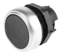 lpcb102 Lovato Platinum Series Black Spring Return Push Button Head, 22mm Cutout, IP66, IP67, IP69K