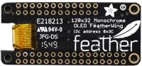 2900 Adafruit , OLED FeatherWing 1in OLED Display Add On Board With 128x32 monochrome OLED for Feather Boards