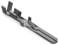 928931-2 TE Connectivity FASTIN-FASTON .110 Uninsulated Male Spade Connector, Tab, 2.79 x 0.81mm Tab Size, 0.5mm² to 1mm²