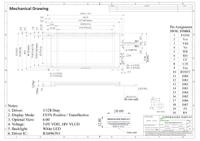 nhd-240128wg-atfh-vz NEWHAVEN DISPLAY INTERNATIONAL NHD-240128WG-ATFH-VZ# NHD Graphic LCD Display, White on White, Transflective