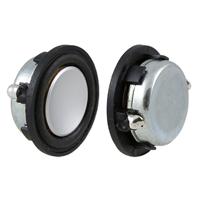 102-751 RS PRO 8Ω 2W Miniature Speaker 28mm Dia. , 28 x 11mm