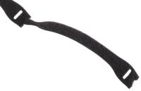 285-4562 RS PRO Cable Tie, Hook and Loop, 150mm x 20 mm, Black Fabric, Pk-25