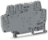 859-303 WAGO 859 Series Relay Module, DIN Rail Mount, 12V dc Coil, SPDT, 1-Pole, 5A Load