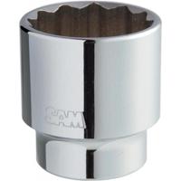 c-35 SAM 3/4 in Drive 35mm Standard Socket, 12 point, 65 mm Overall Length