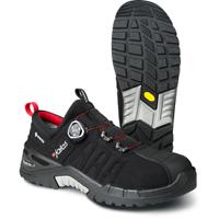 9968-43 Jalas 9968 Unisex Black Aluminium Toe Capped Safety Shoes, UK 9, EU 43