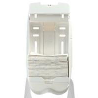 6946 Aquarius White Plastic Toilet Paper Dispenser, 170mm x 350mm x 380mm