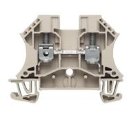 1020200000 Weidmuller  WDU Series Brown, 6mm², Single-Level, Screw Termination, ATEX