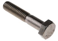 508-0916 RS PRO Stainless Steel, Hex Bolt, M8 x 40mm