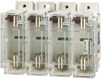 65001110 Socomec 160A Rail Mount Fuse Holder for 00 Fuse, 1P, 690V