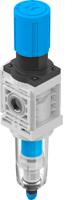 ms6-lfr-12-d6-e-p-vc-ag-mpa-b Festo MS Polycarbonate Filter Regulator, 40μm, G 1/2, Automatic, 1 → 10 bar, 8098305
