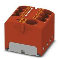 3273860 Phoenix Contact Distribution Block, 7 Way, 6mm², 32A, 450 V, Red
