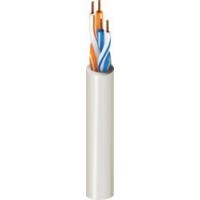 7701nh01305 Belden 7701NH Multi-Core Industrial Cable, 2 Cores, 0.33 mm² 22 AWG, Unscreened, 305 m, White Polyethylene Sheath