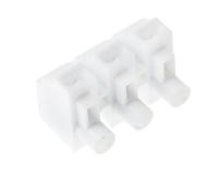 136-7889 RS PRO Terminal Block Connector, 3-Way, 6A, 14 AWG Wire, Push In Termination