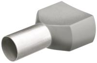 97-99-371 Knipex, 97 99 Insulated Ferrule, 8mm Pin Length, 1.7mm Pin Diameter, Grey