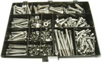 701-3848 RS PRO Stainless Steel 395 Piece Hex Drive Screw/Bolt & Nut Kit