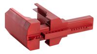 s3079 Master Lock Red Thermoplastic Ball Valve Lockout