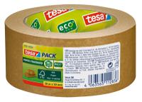58291-00000-01 Tesa BNR 58293 Brown Packing Tape, 50mm x 50mm