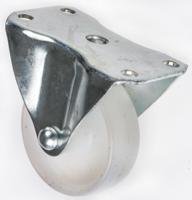 420-3382 Flexello Fixed Castor Wheel, 130kg Capacity, 75mm Wheel