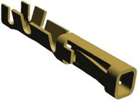 281556-2 TE Connectivity AMPMODU MOD II Series Female Crimp Terminal, 24AWG Min, 20AWG Max