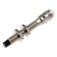 e2a-s08ln04-m1-b1 Omron Inductive Threaded Barrel Proximity Sensor, M8, 4 mm Detection, PNP NO, 12 → 24 V dc
