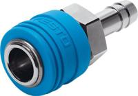 kd4-n-9 Festo Brass Female Pneumatic Quick Connect Coupling, 12mm Hose Barb