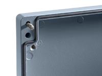 9113210 Rittal GA Series Die Cast Aluminium Wall Box, IP66, 160 mm x 260 mm x 91mm