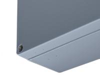 9105210 Rittal GA Series Die Cast Aluminium Wall Box, IP66, 80 mm x 125 mm x 57mm