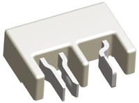 1971567-1 TE Connectivity, Hermaphroditic Female Connector Housing, 3mm Pitch, 2 Way, 1 Row Right Angle