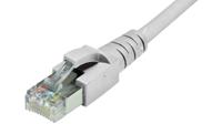 65350300dy Dätwyler Cables6535, 500mm Cat6a, Grey RJ45 to RJ45, S/FTP, Terminated
