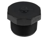 721961909 Georg Fischer Plastic Pipe Fitting, Straight Threaded Plug, R 1 1/4in