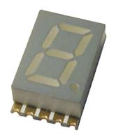 kcsa03-105 KCSA03-105 Kingbright 7-Segment LED Display, CA Red 27 mcd RH DP 7.6mm