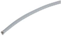 170-40502-hegpa6605-pa66-gy HellermannTyton Expandable Braided Nylon 66 Grey Cable Sleeve, 5mm Diameter, 10m Length