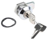 f328-03-2-405e Euro-Locks a Lowe & Fletcher group Company Camlock, 16mm Panel-to-Tongue, 23 x 20.2mm Cutout, Key Unlock
