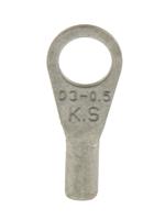 178-7255 RS PRO Uninsulated Ring Terminal, 3.2mm Stud Size, 0.2mm² to 0.5mm² Wire Size
