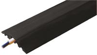 2660685 RS PRO 9m Black Cable Cover in Rubber, 14mm Inside dia.