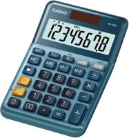 ms-80e-wk-up Casio MS-80E Battery & Solar Powered Desktop Calculator