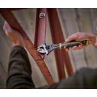 fmht13126-0 Stanley Adjustable Spanner, 200 mm Overall, 26mm Jaw Capacity, Bi-Material Handle