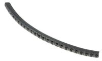 901-10364 HellermannTyton Helagrip Slide On Cable Markers, Black on Grey, Pre-printed "8", 2 → 5mm Cable,